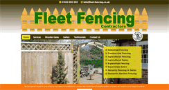 Desktop Screenshot of fencing-lincoln.co.uk
